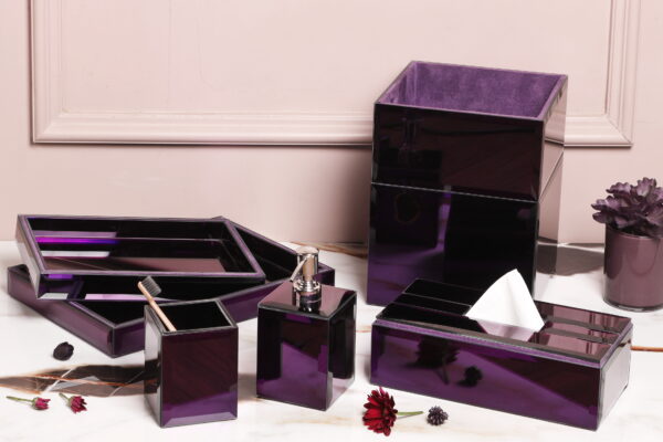 Purple Mirror Bathset